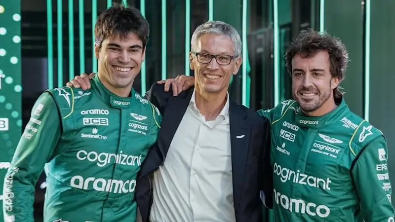 «Aston Martin» в Барселоне: Стролл, Крак и Алонсо — о первых кругах и прогрессе по машине-2026