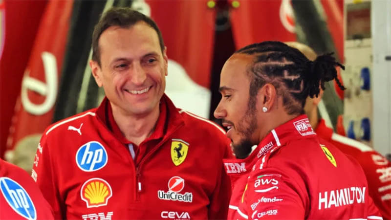 «Ferrari» подтвердила: у Хэмилтона будет новый гоночный инженер в 2026 году