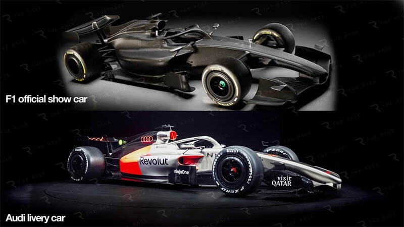 audi f1 real car showcar