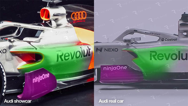 audi f1 real car showcar2