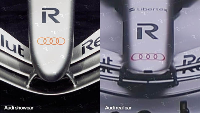 audi f1 real car showcar3