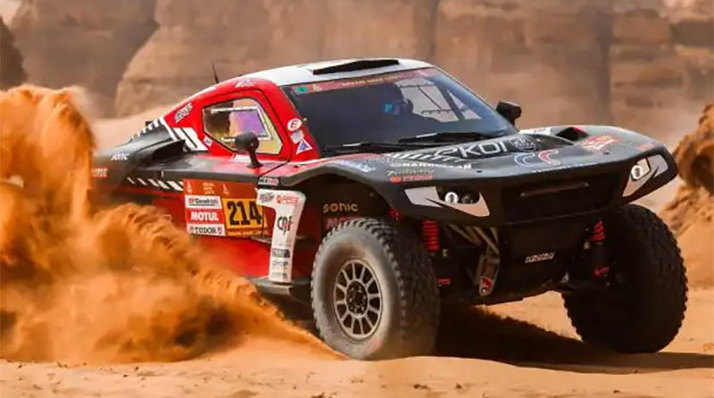 Серрадори выиграл десятый этап, Аль-Аттия вернул лидерство, авария Сандерса