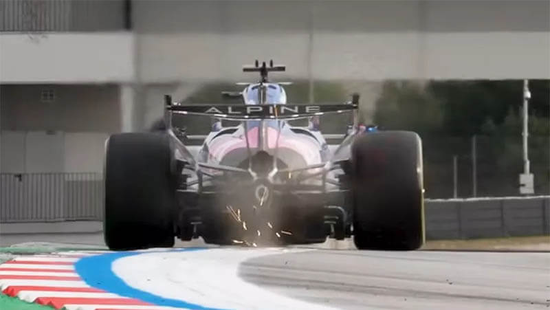 Инновационное заднее антикрыло «Alpine» для Формулы-1 2026 года