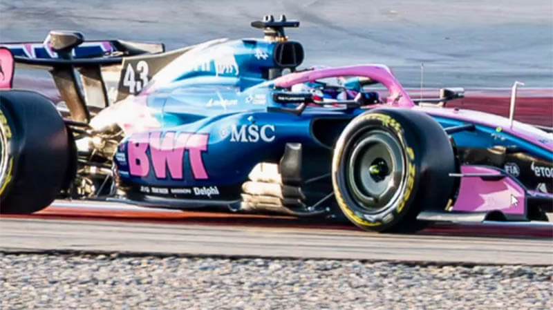 f1 alpine test barcelona1