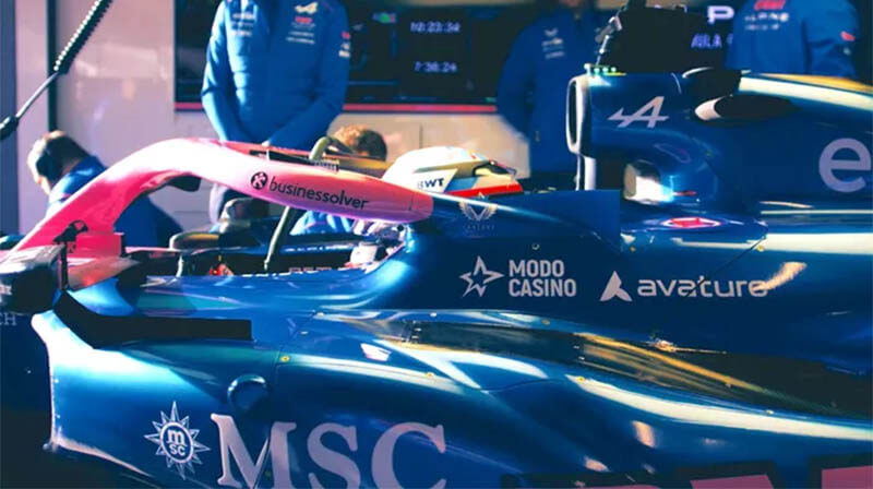 f1 alpine test barcelona2