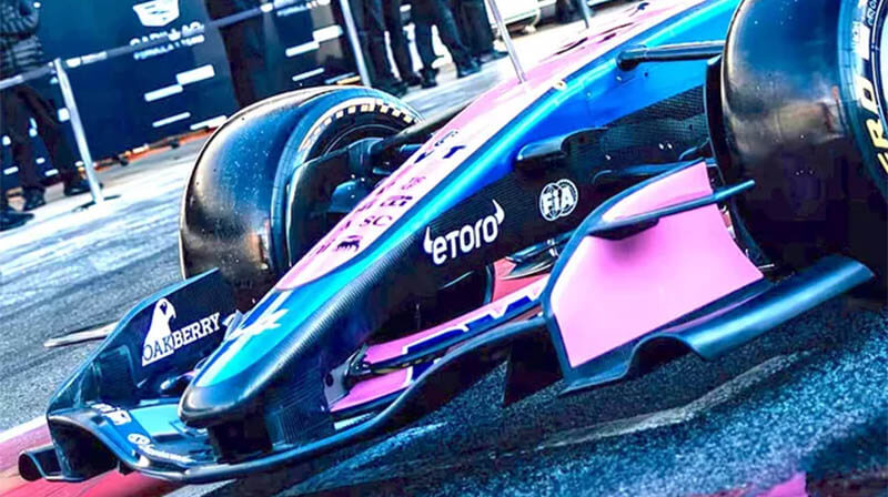 f1 alpine test barcelona3