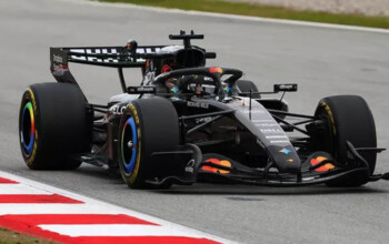 f1 mclaren norris test barcelona