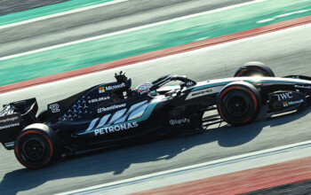 f1 mercedes test barcelona
