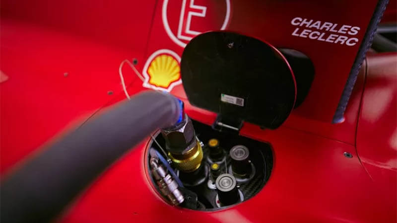 fuel ferrari f1