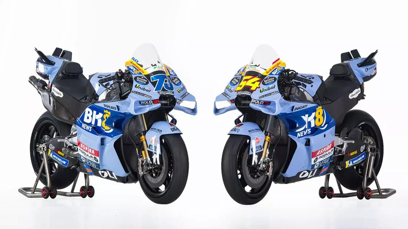 «Gresini Racing» представила ливрею MotoGP 2026 года