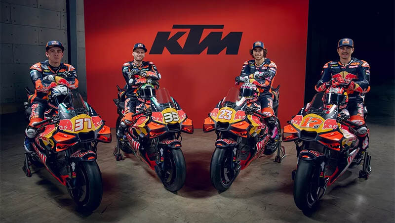 «KTM» и «Tech3» представили мотоциклы MotoGP 2026 года