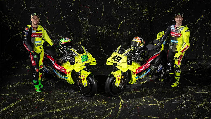 Команда «VR46» представила мотоциклы для сезона MotoGP-2026