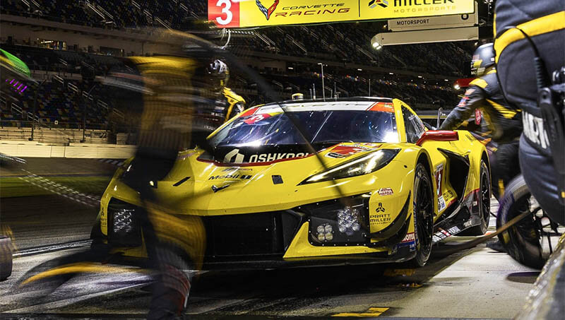 rolex 24 imsa pole corvette racing pratt miller gtd pro