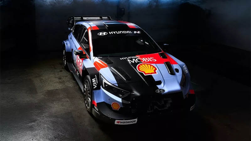 «Hyundai» представила обновленную машину для чемпионата мира по ралли FIA WRC 2026 года