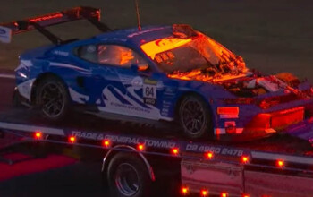 Christopher Mies hrt ford crash 12h bathurst