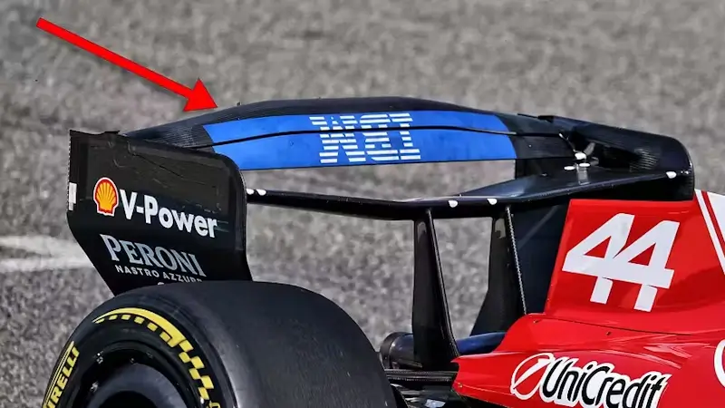 Трюк «Ferrari» с задним антикрылом : что это было?