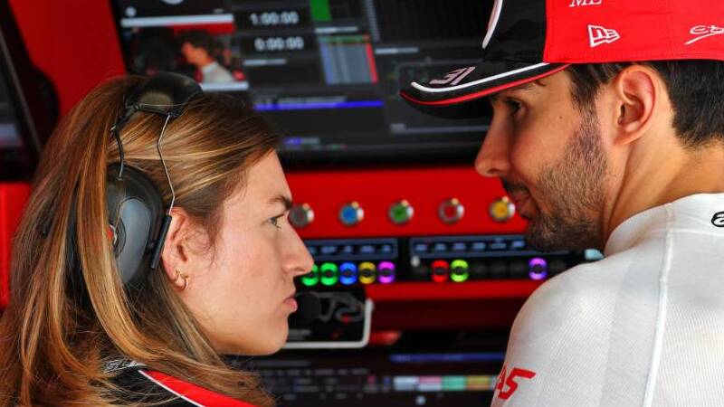 Hannah Schmitz f1 haas 1