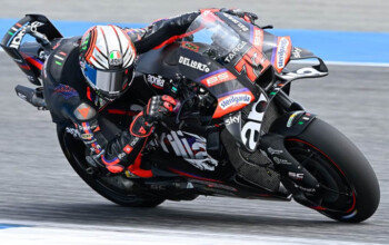 aprilia bezzecchi fp1 thaigp motogp