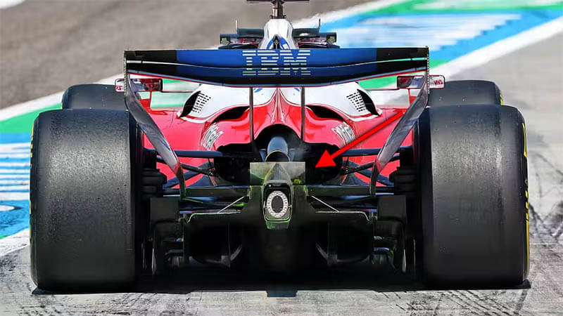 Выдувание выхлопных газов в Формуле-1 снова становится популярным благодаря «Ferrari»