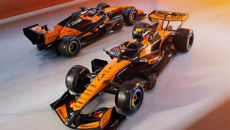 «McLaren» представила ливрею для сезона Формулы-1 2026 года