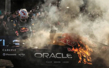f1 tsunoda red bull fire