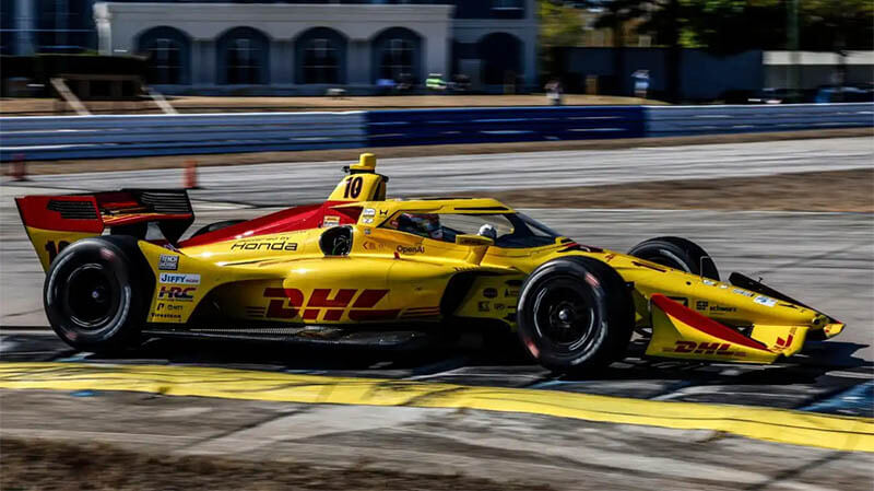 Палоу возглавил протокол первого тестового дня IndyCar в Себринге