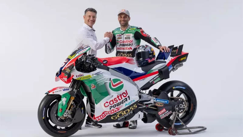 «LCR Honda» представила две разные ливреи своих мотоциклов на сезон MotoGP-2026