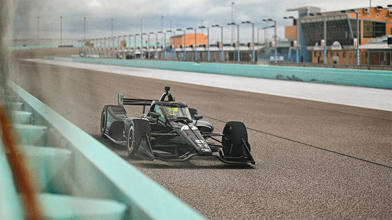 «Это весело»: Мик Шумахер после своих первых кругов по овальной трассе в IndyCar