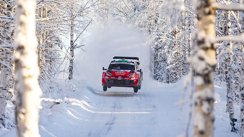 Эванс возглавил победный покер от «Toyota» на Ралли Швеция