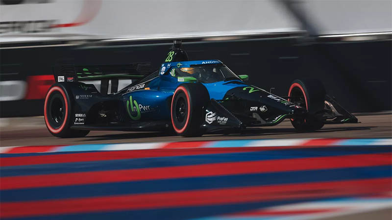 Эриксон завоевал свой первый поул в IndyCar на дебютном Гран-при Арлингтона