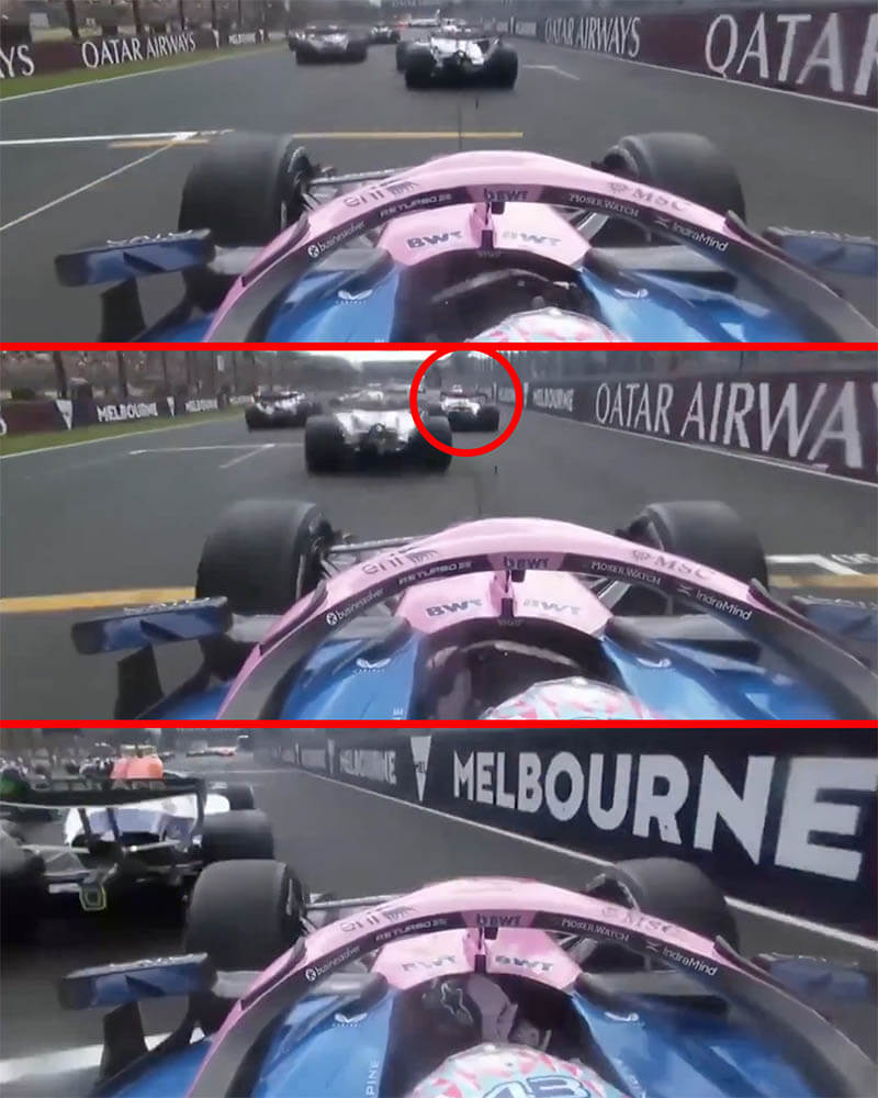 f1 alpine colapinto aus gp race1