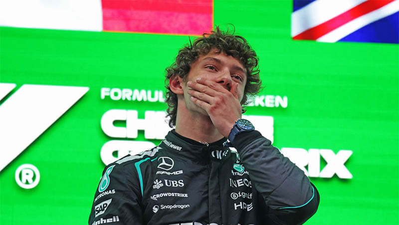 Антонелли после своей первой победы в Формуле-1 на Гран-при Китая: «Я осуществил свою мечту»