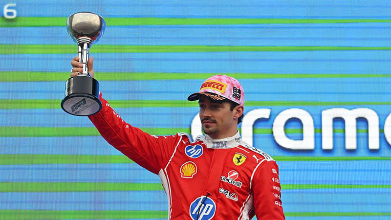 Леклер: «Мне не повезло с машиной безопасности»