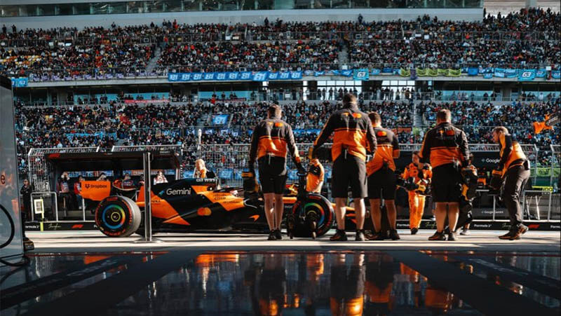 Черное воскресенье для «McLaren»: Норрис и Пиастри не смогли стартовать на Гран-при Китая
