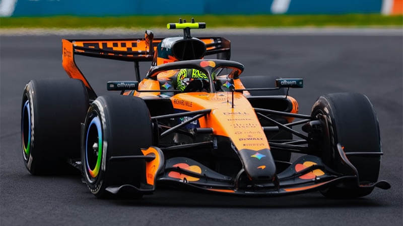 Норрис: «Сузука хорошо подошла нашей машине»