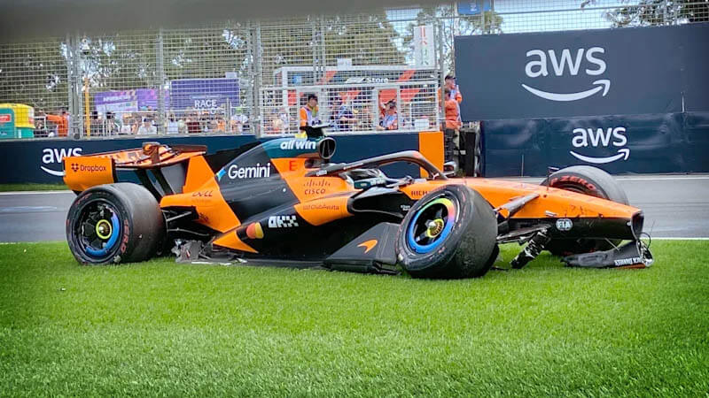 Пиастри объяснил досадную аварию перед стартом домашнего Гран-при Австралии