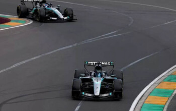 f1 mercedes russel antonelli ausgp race