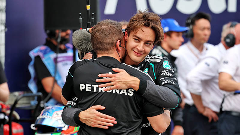 Рассел после завоевания поула в Австралии: «Мы знали, что у машины «Mercedes» большой потенциал»