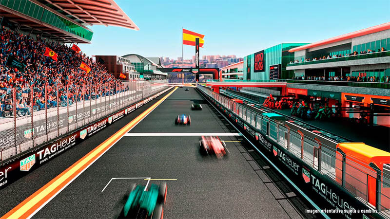 Организаторы Гран-при Испании опубликовали последние рендеры трассы Мадринг