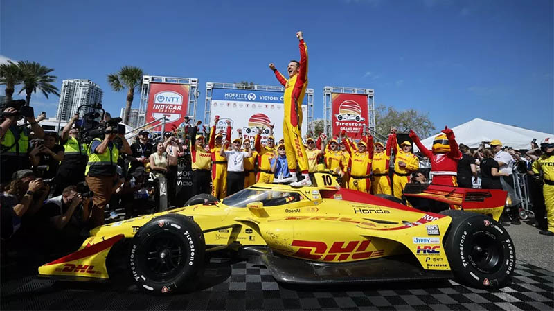 Палоу одержал победу на первом этапе сезона IndyCar, показав самый большой отрыв в истории Сент-Питерсберга