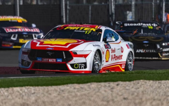 supercars race albert park ford dick johnson racing
