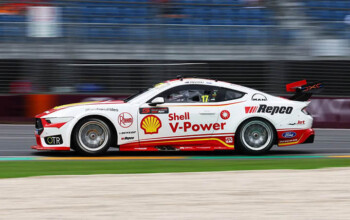 supercars race kostecki albert park dick johnson racing