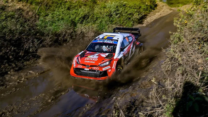 Сольберг возглавил пятерку лучших от «Toyota» на старте Ралли Сафари