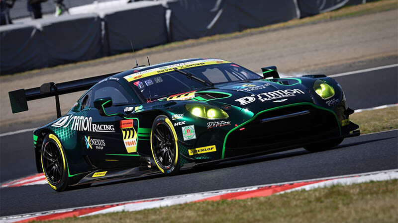 Dstation Racing aston race supergt okayama