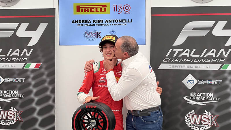 Антонелли: «Папа не хотел, чтобы я начинал заниматься гонками»