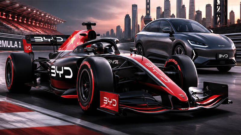 Китайский автопроизводитель «BYD» подтвердил переговоры об участии в Формуле-1