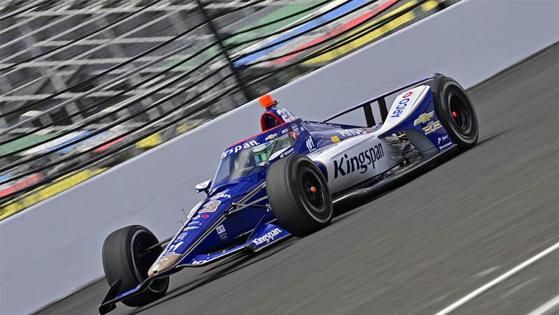 Дэйли лидировал в первый день открытых тестов Indy-500