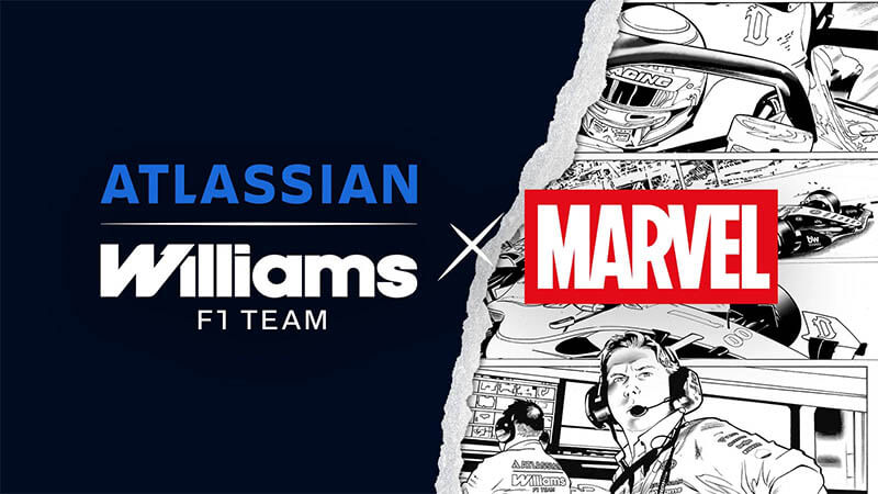 «Williams» объединяет усилия с «Marvel» для создания первого в своем роде комикса