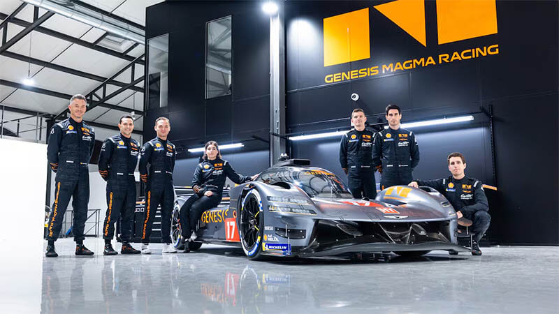 «Genesis» представила ливрею для дебюта гиперкара FIA WEC