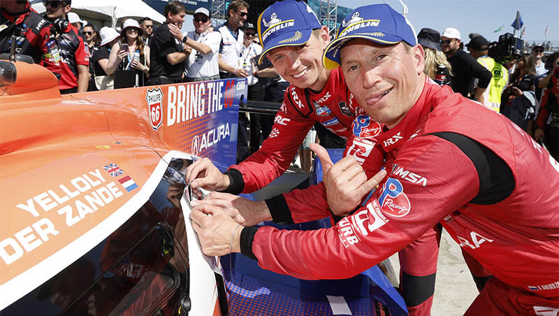 Йеллоли после победы в Лонг-Бич: «Во время пит-стопов мы, очевидно, оказались в выигрышном положении»